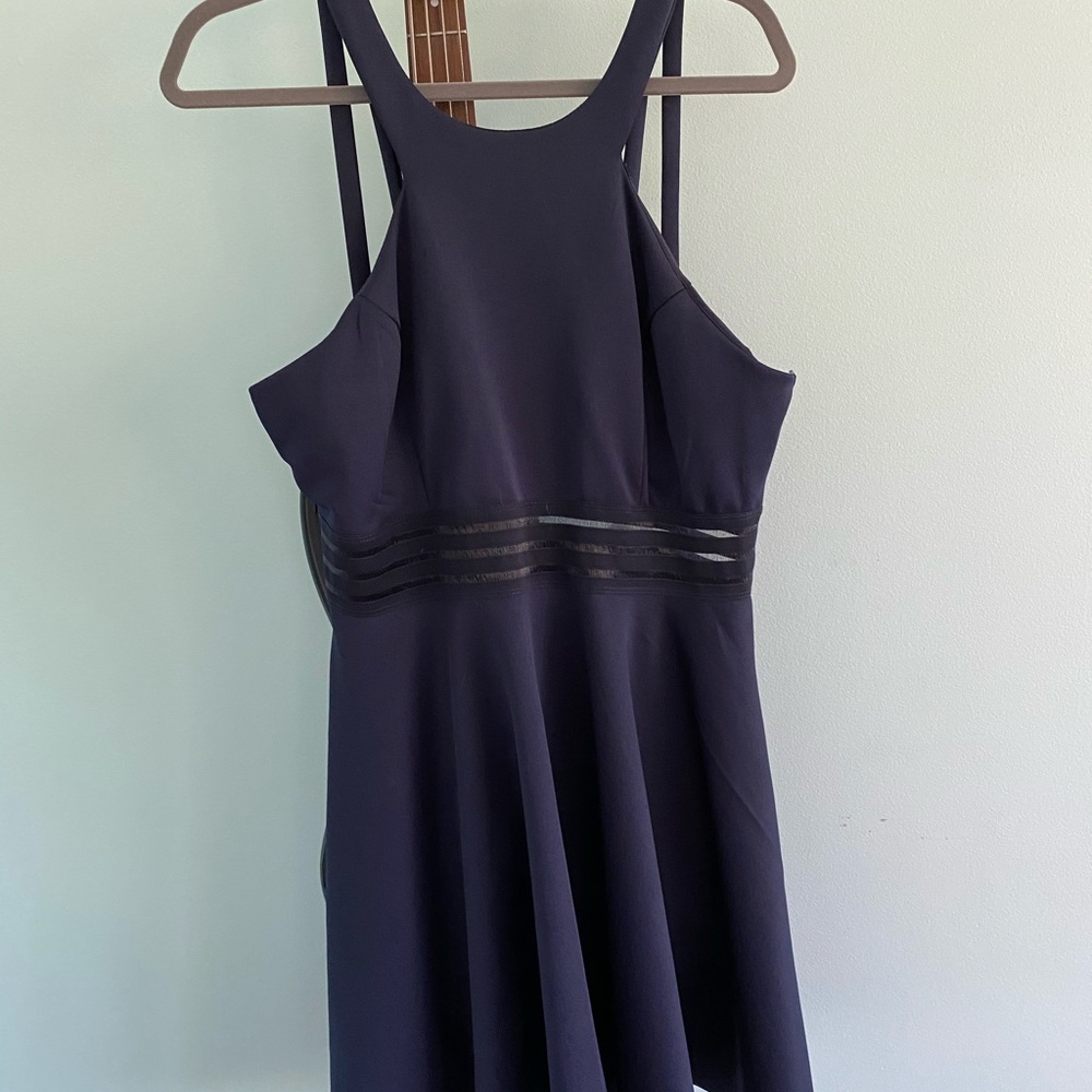 Formal navy dress